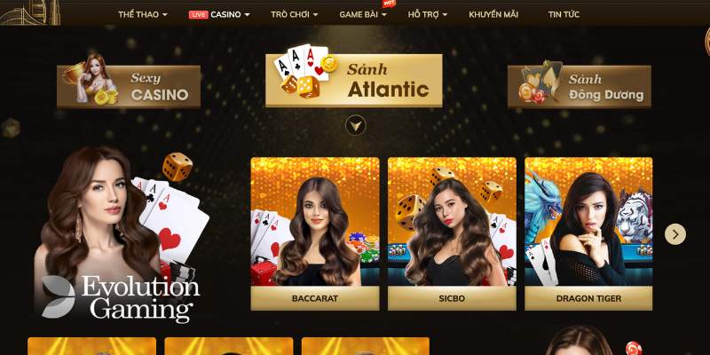 Baccarat tại Live Casino OXBet